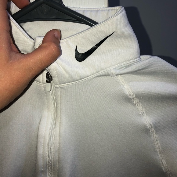 Nike Pro Combat white pullover - Picture 2 of 3